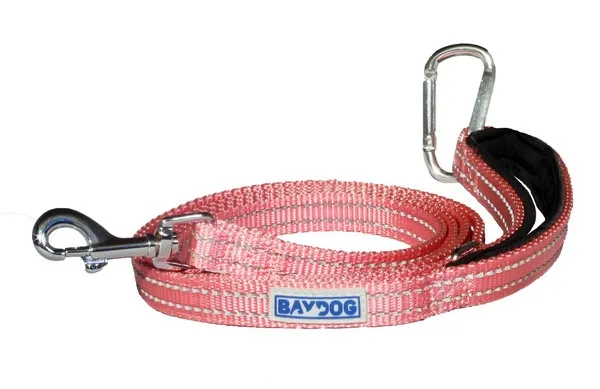 6' Baydog Pink Pensacola Leash - Treat